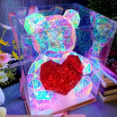 Ursinho Crystal Luminoso – Magia em Forma de Presente