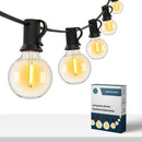 Varal de Luzes com Lâmpadas Bivolt - Ilumine Exteriores Swanlight