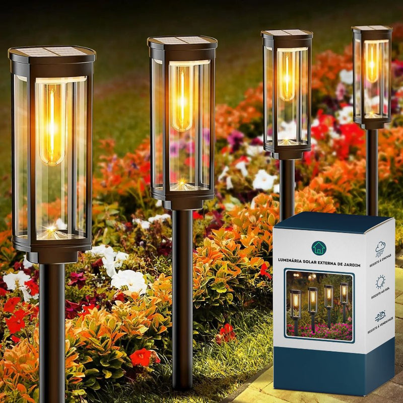 Luminária Solar Externa de Jardim - Swanlight