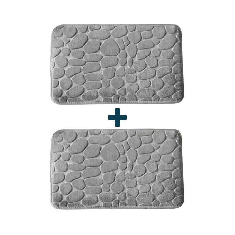 Tapete para Banheiro Antiderrapante Swan Bathroom - Compre 1 Leve 2