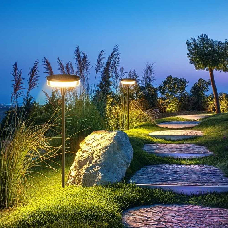 Luminária LED Solar de Balanço - Ilumine exteriores