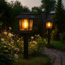 Luminária Solar LED Externa para Caminhos - Ilumine exteriores