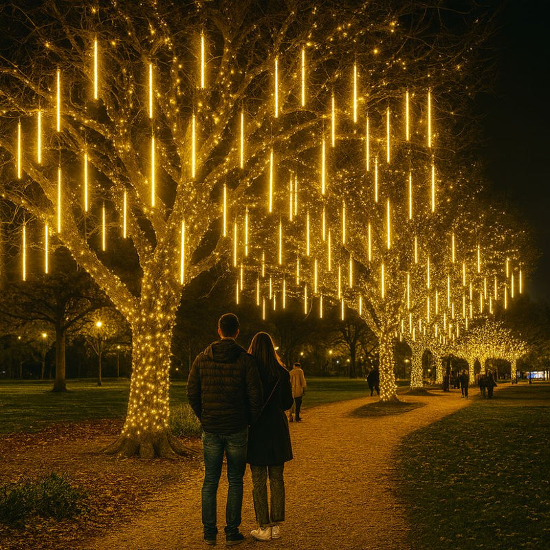 Chuva de Led Infinita Decoração de Natal Compre 1 Leve 2 - Bivolt