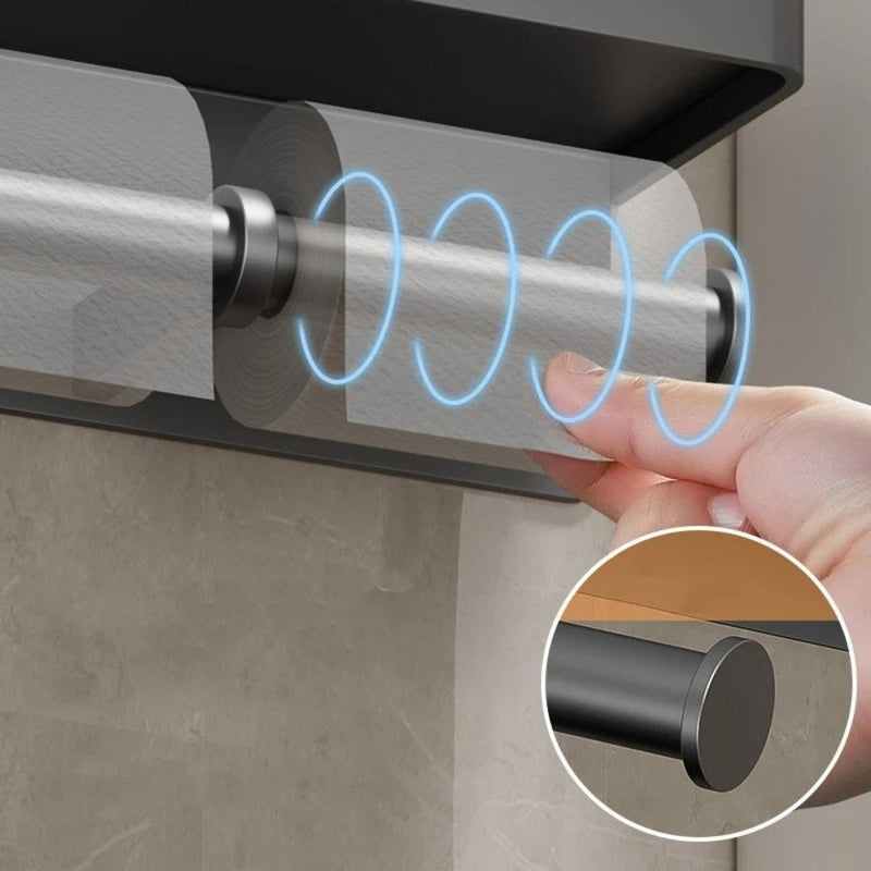 Suporte em Alumínio para Papel Higiênico - SwanBathroom