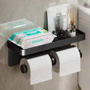 Suporte em Alumínio para Papel Higiênico - SwanBathroom