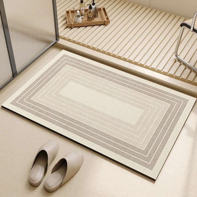 Tapete para Banheiro Antideslizante - Swan Bathroom