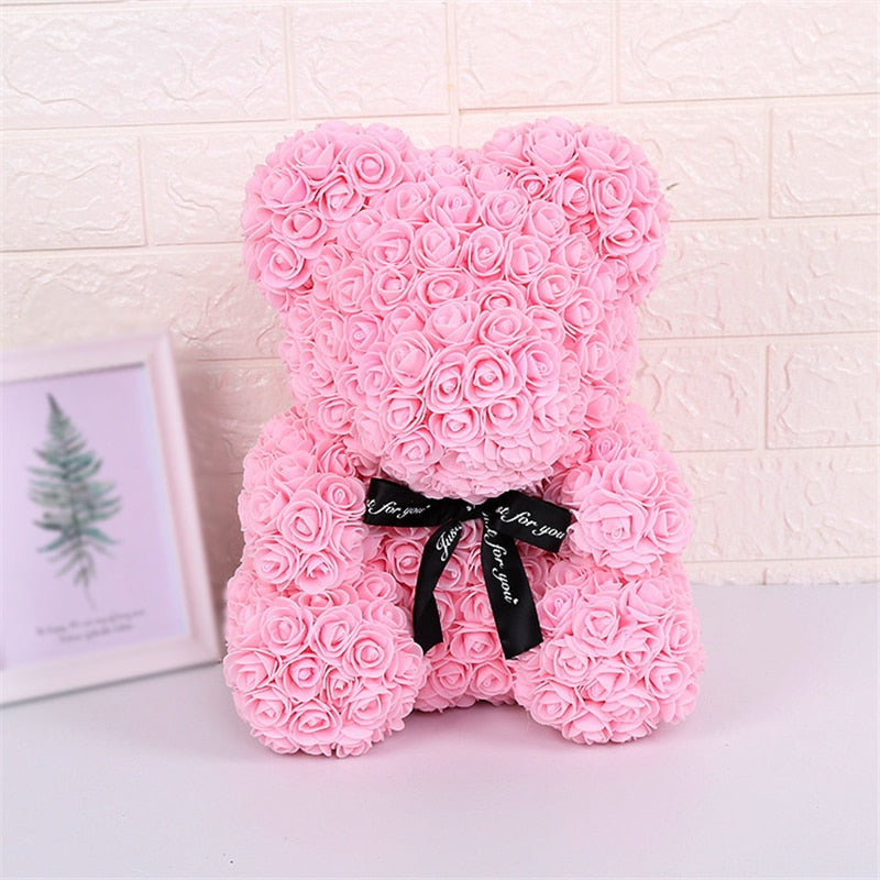 Urso de Rosas Forever Love - Presente Especial