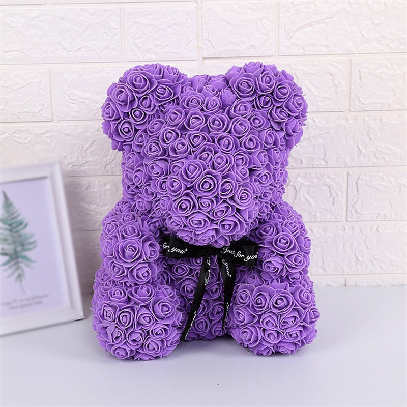 Urso de Rosas Forever Love - Presente Especial