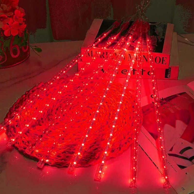 Chuva de Led Infinita Decoração de Natal - Bivolt