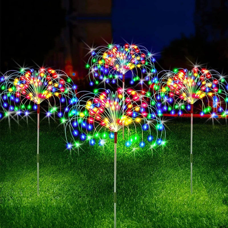 Led Solar Fogos de Artifício Decoração de Natal - Promoção Especial