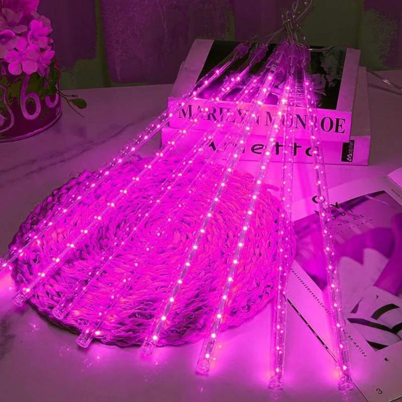 Chuva de Led Infinita Decoração de Natal - Bivolt